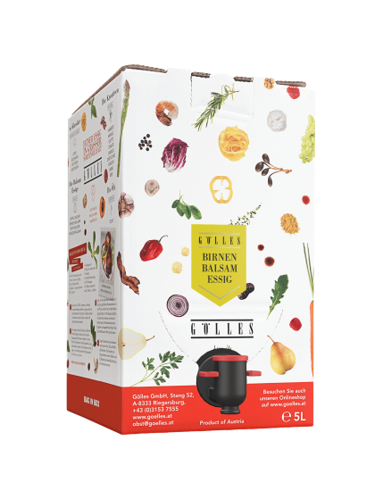 Birnen Balsamessig, <br>5 l Bag in Box