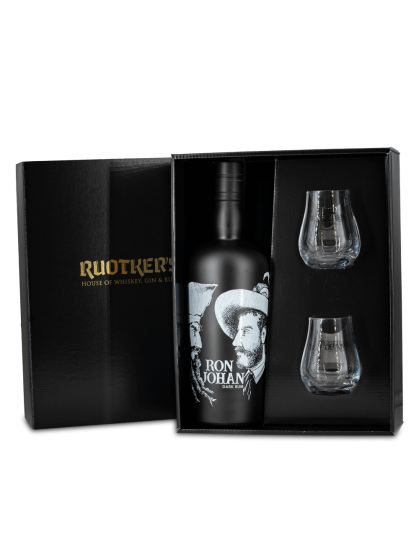 "Ron Johan Dark Rum + Gl�ser"