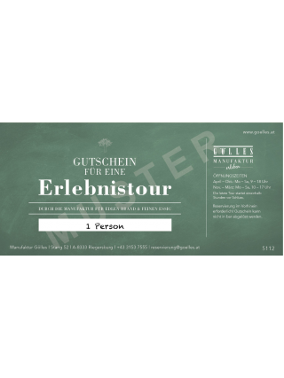 Gutschein Erlebnistour