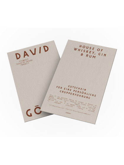 Gutschein DAVID GLLES, Gruppenfhrung 10 Personen