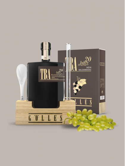 TBA Wein Balsamessig <br>im Kastanienfass, 100 ml
